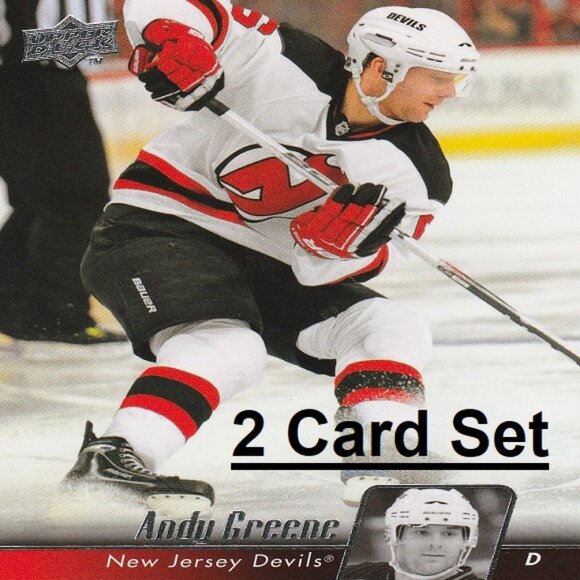 Andy Greene Hockey Card Collection - Picture 1 of 3